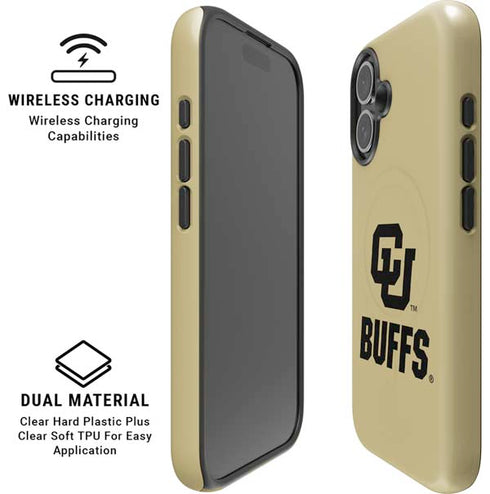 University of Colorado CU Buffs iPhone 16 Magsafe Impact Case