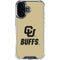 University of Colorado CU Buffs iPhone 16 Plus Clear Case