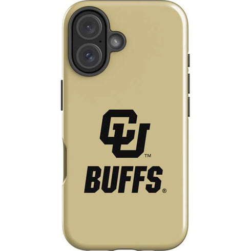 University of Colorado CU Buffs iPhone 16 Plus Impact Case