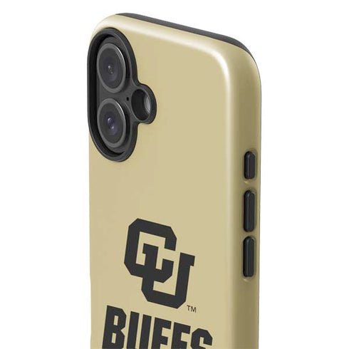 University of Colorado CU Buffs iPhone 16 Plus Impact Case