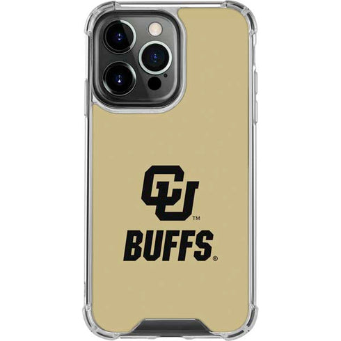 University of Colorado CU Buffs iPhone 16 Pro Clear Case