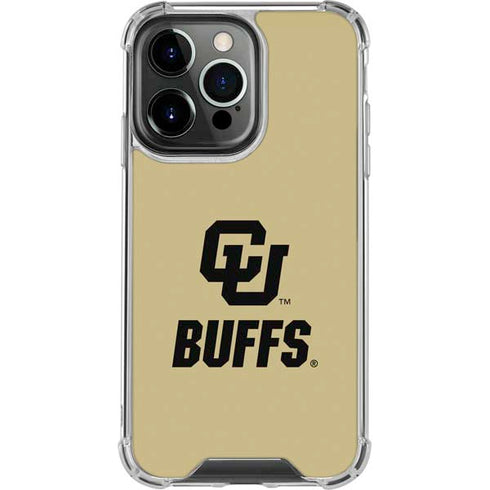 University of Colorado CU Buffs iPhone 16 Pro Max Clear Case