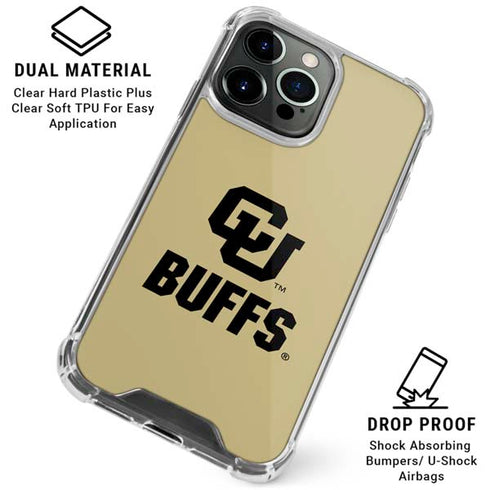 University of Colorado CU Buffs iPhone 16 Pro Max Clear Case