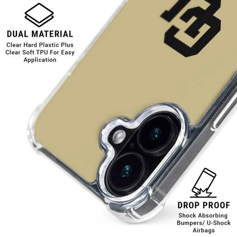 University of Colorado CU Buffs iPhone 17 Clear Case