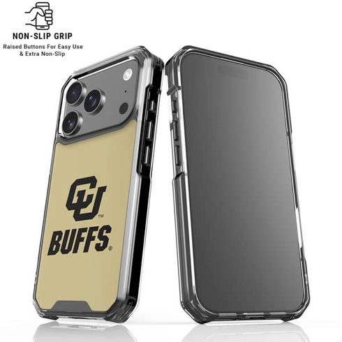 University of Colorado CU Buffs iPhone 17 Pro Clear Case