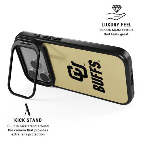 University of Colorado CU Buffs iPhone 17 Pro Kickstand Case
