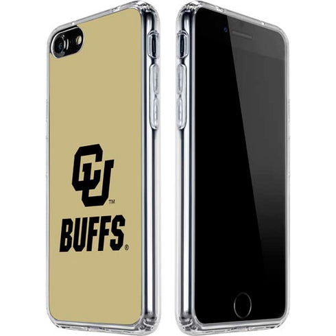 University of Colorado CU Buffs iPhone SE (2nd & 3rd Gen) Clear Case