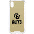 University of Colorado CU Buffs iPhone XS Clear Case