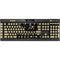 University of Colorado CU Buffs K95 RGB PLATINUM Mechanical Gaming Keyboard Skin