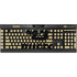 University of Colorado CU Buffs K95 RGB PLATINUM Mechanical Gaming Keyboard Skin