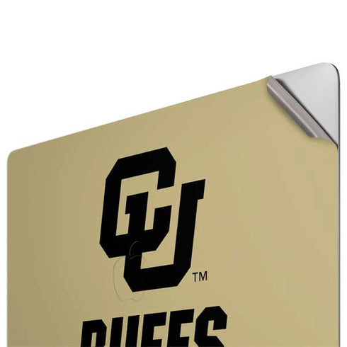 University of Colorado CU Buffs Apple MacBook Pro 16-inch Skin