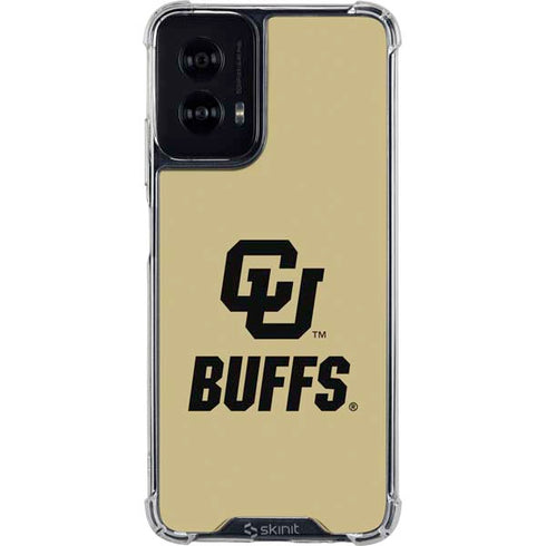 University of Colorado CU Buffs Moto G Power 5G (2024) Clear Case
