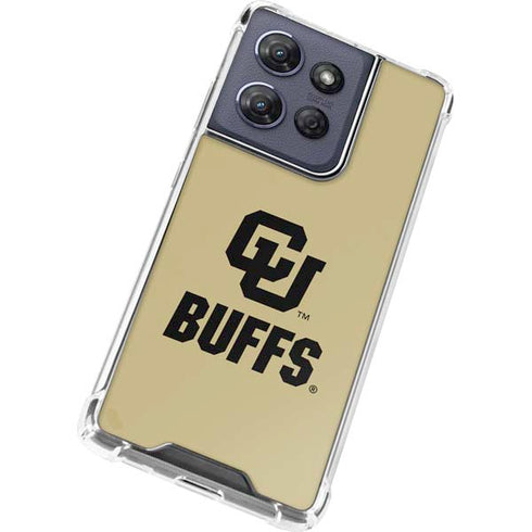 University of Colorado CU Buffs Moto G Power 5G (2025) Clear Case
