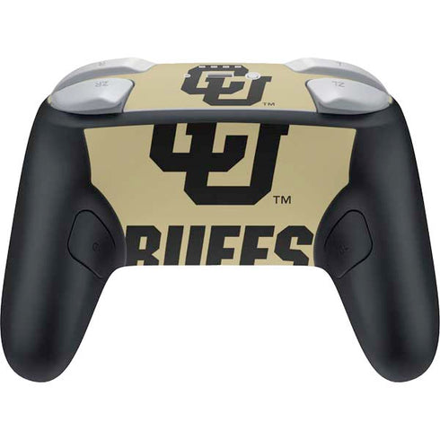 University of Colorado CU Buffs Nintendo Switch 2 (2025) Pro Controller Skin