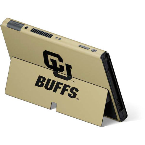 University of Colorado CU Buffs Nintendo Switch OLED (2021) Skin