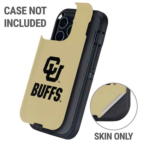 University of Colorado CU Buffs Otterbox Defender iPhone Skin