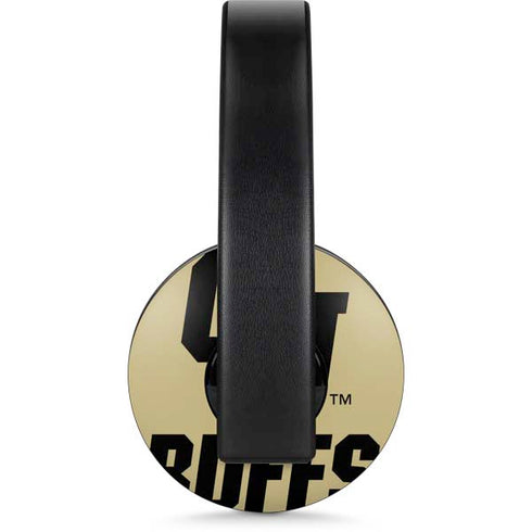 University of Colorado CU Buffs PlayStation 4 Gold Wireless Headset Skin