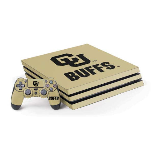 University of Colorado CU Buffs PlayStation PS4 Skins