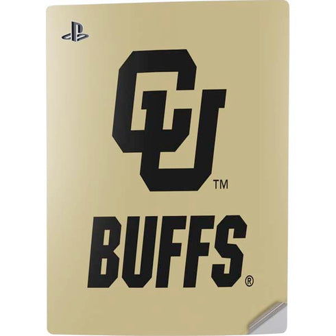 University of Colorado CU Buffs PS5 Digital Edition Console Skin
