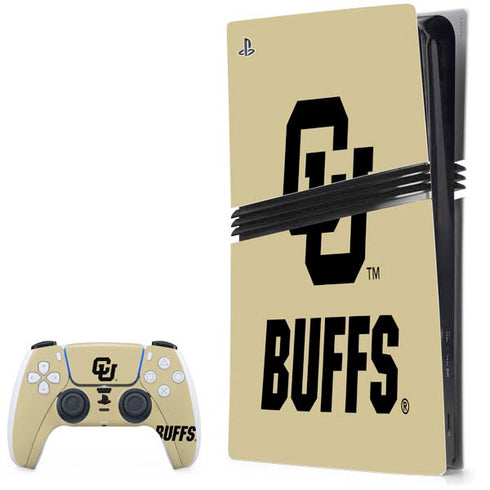 University of Colorado CU Buffs PS5 Pro Bundle Skin