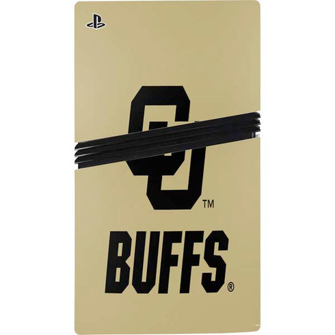 University of Colorado CU Buffs PS5 Pro Console Skin