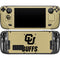 University of Colorado CU Buffs Steam Deck Handheld Gaming Computer OLED Skin