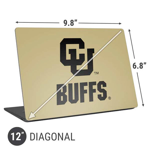 University of Colorado CU Buffs Universal Laptop 12in (9.8 x 6.8in) Skin