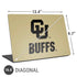 University of Colorado CU Buffs Universal Laptop 16.6in (13.4 x 9.7in) Skin