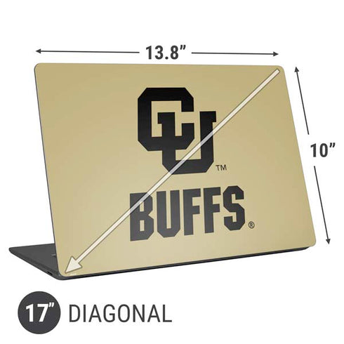 University of Colorado CU Buffs Universal Laptop 17in (13.8 x 10in) Skin