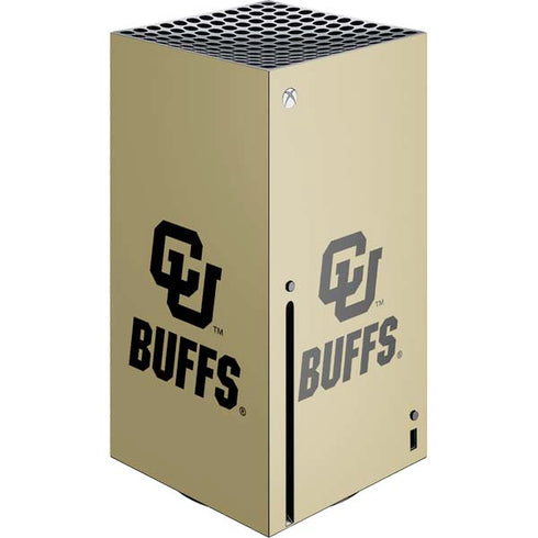 University of Colorado CU Buffs Xbox Series X Console Skin
