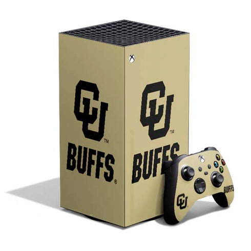 University of Colorado CU Buffs XBox Series X Digital Edition Bundle Skin