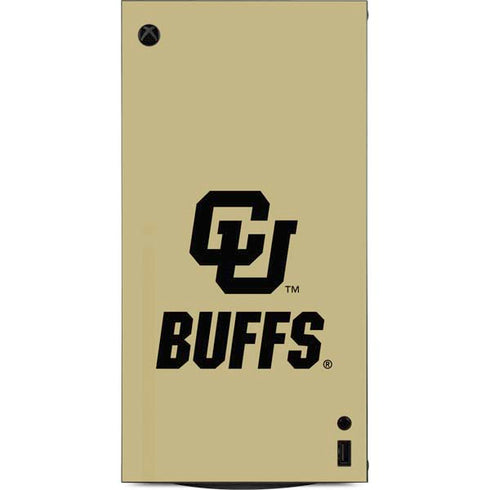 University of Colorado CU Buffs XBox Series X Digital Edition Console Skin