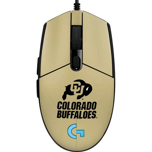 University of Colorado CU Collegiate Text G203 Prodigy RGB Wired Gaming Mouse Skin