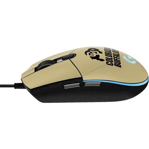 University of Colorado CU Collegiate Text G203 Prodigy RGB Wired Gaming Mouse Skin