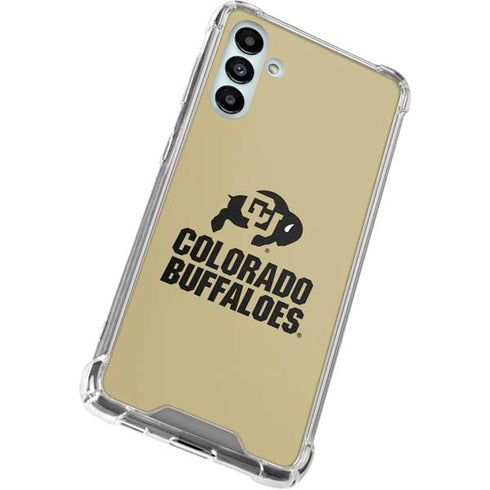 University of Colorado CU Collegiate Text Galaxy A13 5G Clear Case