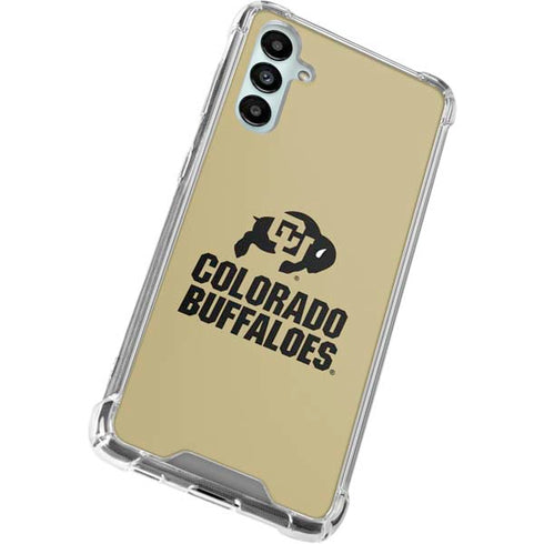 University of Colorado CU Collegiate Text Galaxy A14 5G Clear Case
