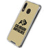 University of Colorado CU Collegiate Text Galaxy A30 Clear Case