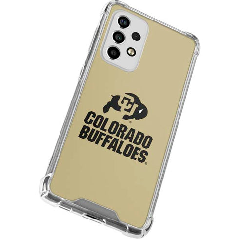 University of Colorado CU Collegiate Text Galaxy A33 5G Clear Case