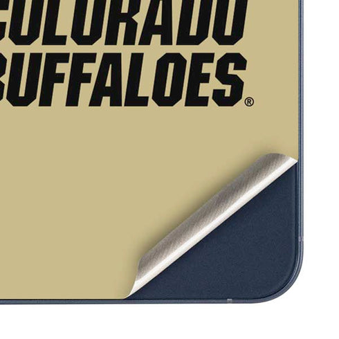 University of Colorado CU Collegiate Text Galaxy A35 5G Skin