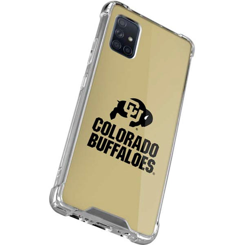 University of Colorado CU Collegiate Text Galaxy A51 5G Clear Case