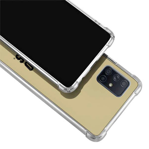 University of Colorado CU Collegiate Text Galaxy A71 5G Clear Case