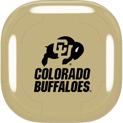 University of Colorado CU Collegiate Text Galaxy Buds Live Skin