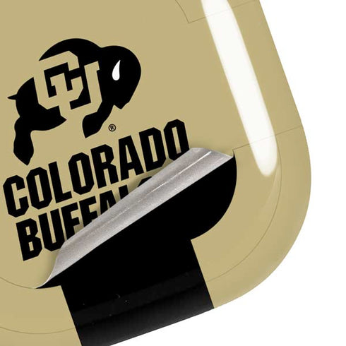University of Colorado CU Collegiate Text Galaxy Buds Live Skin