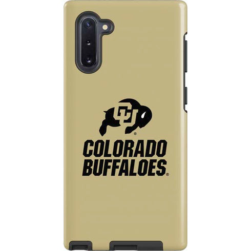 University of Colorado CU Collegiate Text Galaxy Cases