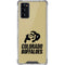 University of Colorado CU Collegiate Text Galaxy Note20 5G Clear Case