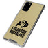 University of Colorado CU Collegiate Text Galaxy Note20 5G Clear Case