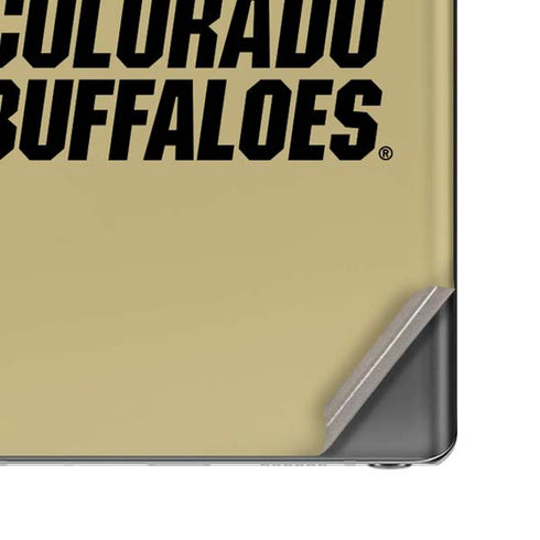 University of Colorado CU Collegiate Text Galaxy Note20 5G Skin