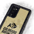 University of Colorado CU Collegiate Text Galaxy Note20 5G Waterproof Case