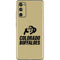 University of Colorado CU Collegiate Text Galaxy S20 Fan Edition Skin