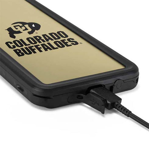 University of Colorado CU Collegiate Text Galaxy S20 Waterproof Case